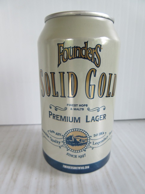 Founders - Solid Gold Premium Lager - T/O - Click Image to Close